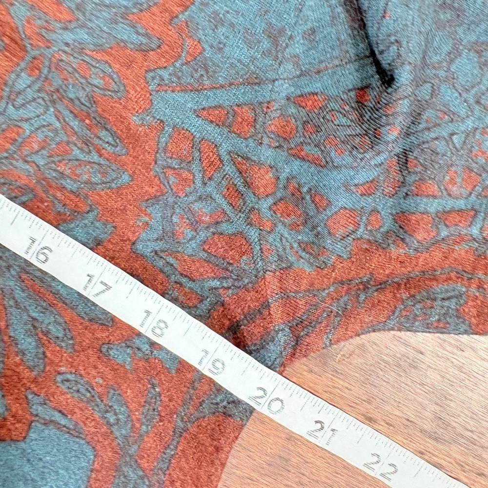 Soft Surroundings Oversized Tunic Top Size M Asymmetric Hem Boho Lagenlook Artsy - Picture 7 of 9
